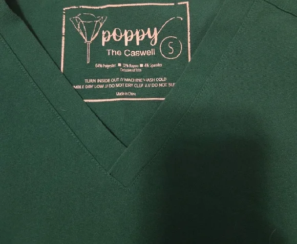 Poppy Caswell Scrub Top - Picture 2 of 2